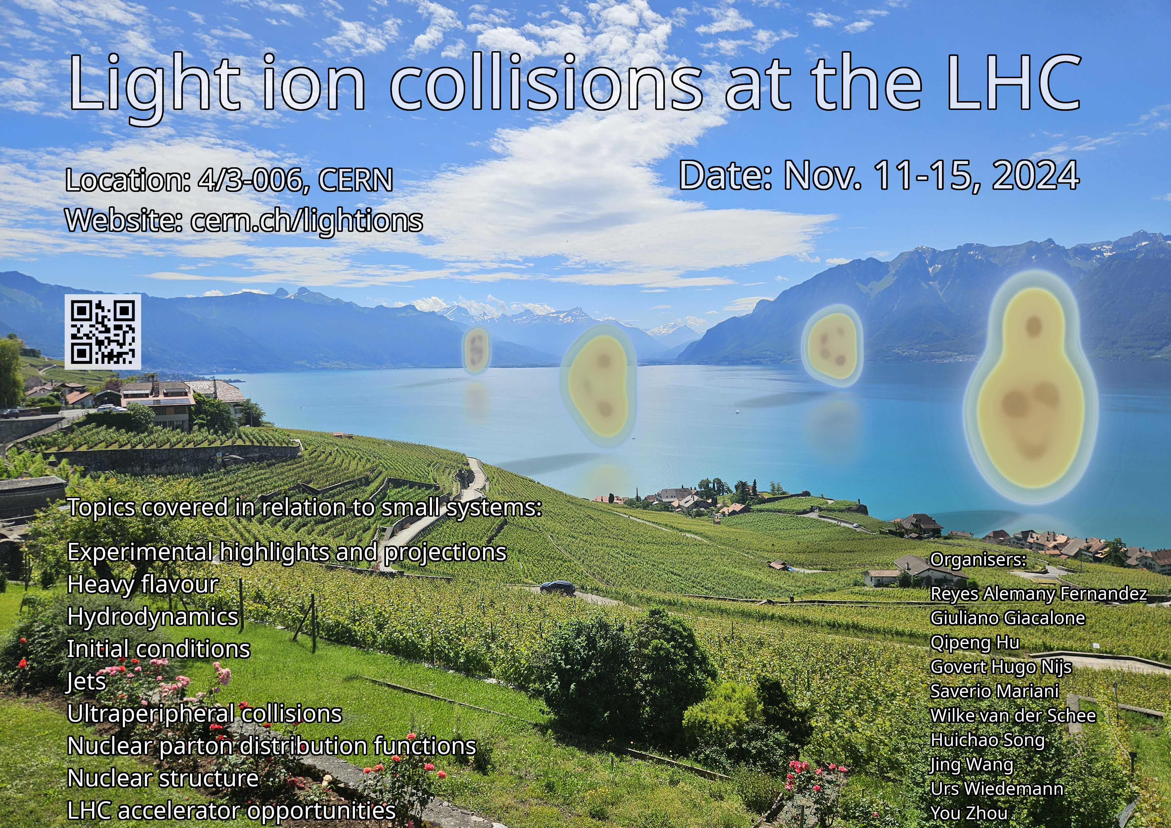 Light ion collisions at LHC logo